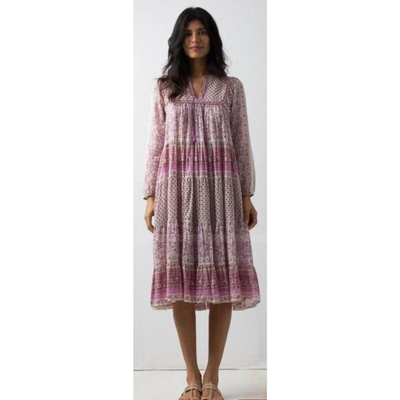 Matta Nikita Midi Dress in Mauve Sz. S - Picture 1 of 10